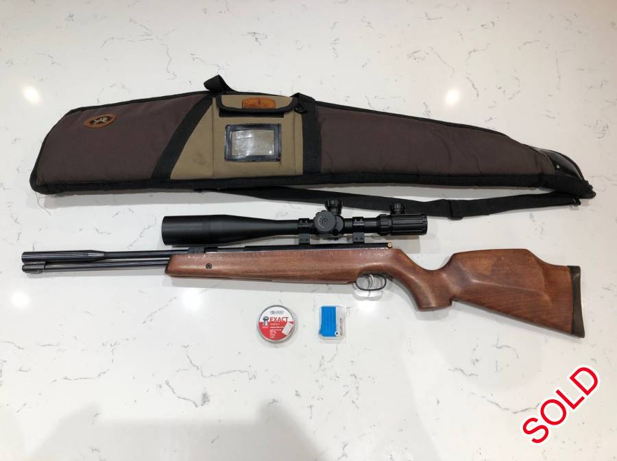 Weihrauch HW 97K Air Rifle .177, Weihrauch HW 97K Air Rifle .177

Almost new

Extremely accurate

Includes bag + Pellets
