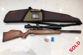 Weihrauch HW 97K Air Rifle .177, Weihrauch HW 97K Air Rifle .177

Almost new

Extremely accurate

Includes bag + Pellets
