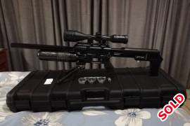 FX IMPACT 5.5MM SMOOTH TWIST BARREL, FX IMPACT SMOOTH TWIST 5.5MM less that a year old.
Ultra accurate rifle.
Included FX Rifle Case
Spare magazines - 3 in total.
ATLAS style Bipod.
Nikko Stirling Panamax 4-12 x 50 scope half mil dot.
Situated in Bloemfontein.
Reason for selling - rifle not in use.
Collection / shipping for buyers account.
Contact - Raymond - 082 497 2747
 