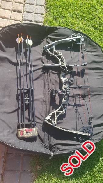 Bowtech Assassin, 70 Pound, 29 inch, All Extras Included