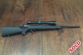 Blaster R8., The Rifle is in immaculate condition. Rifle has had a recoil reducer installed in the stock.  I’m selling the rifle complete with a scope base and 2 sets of rings, 30mm and 25mm. Also included is a full set of dies and approximately 90 Lapua cases. Excluding scope.
