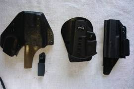 Holsters for Glock, Second Hand Holsters
Daniels IWB 
Fobus Paddle OWB
AIWB Side Car