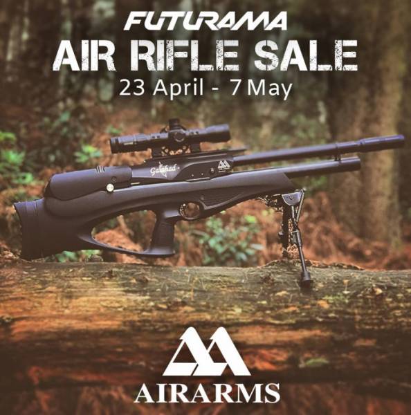 Futurama Air Rifle Sale, Futurama Air Rifle Sale NOW ON!