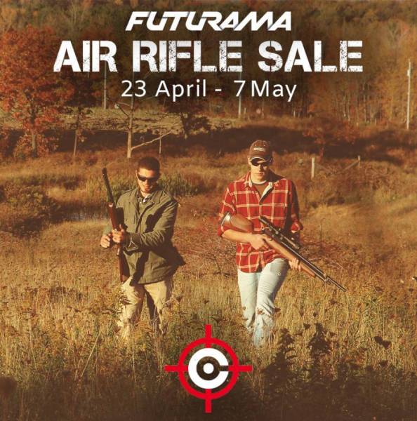 Futurama Air Rifle Sale, Futurama Air Rifle Sale NOW ON! Get brands such as Cometa, Beeman, Gamo, Weirauch, KRAL and so much more! 
