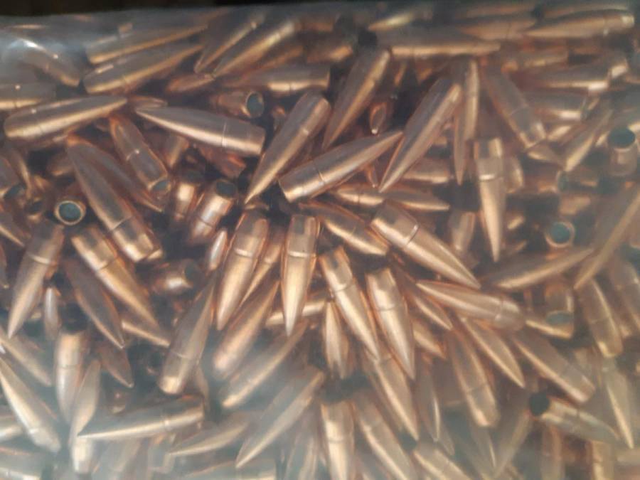 PMP 308 143gr Fmj recovered bullets, PMP 143gr recovered 308 bullets for sale at R3 a bullet I have 1970 available. 
Courier cost a buyers account. 
I am in Pretoria.
Watsapp me at 0764244479 for any enquiries.