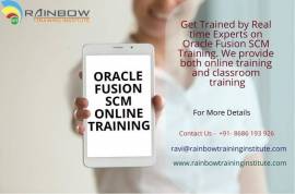 Oracle Fusion SCM Online Training , Rainbow Training Institute is best corporate level preparation for Oracle Fusion SCM Online Training. we give internet instructional courses from India at Reasonable course charges with the best master coaches having great Knowledge on Oracle combination. additionally give self-guided recordings to online classes with situation help to the understudies.