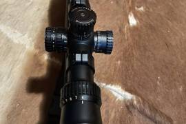 Nikon Black X1000 6-24x50IL MilRad, Great scope for sale. 
Or to swop for 4-12x scope without paralax of same value..