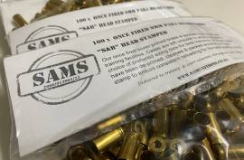 Clean Once Fired 9mm Brass Cases - S&B, Clean Once Fired 9mm Brass Cases - S&B 