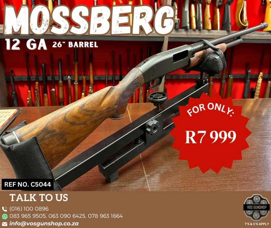 MOSSBERG 12GA P/A only R7 999