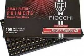 Fiocchi small pistol primers, Come and visit us in store for this!! or
Contact us for more information.

LA arms 012 329 5990

Follow us on https://www.facebook.com/laarms?mibextid=ZbWKwL
