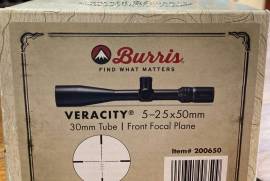 Burris Rifle Scope, Burris , Veracity,5-25-50mm ,30mm tube ,Front Facal Plane. Brand new ,Scope mounts not included