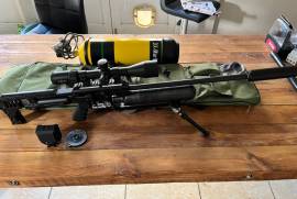 FX Impact m3, FX imoact M3 Including: 700mm barrel  800mm barrel with tensioner  Element Helix FFP 5x25 scope FX Chronograph 7L 300bar scuba tank with tefill station Silencer Bipod FX hard case Rangebag R50k for all