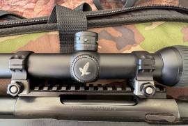  Swarovski Z6 5-30x50 with BT, Swarovski Z6 5-30 x50 with BT . Included NightForce Ultra Light rings for fitment to picatinney rails and 20 MOA rail