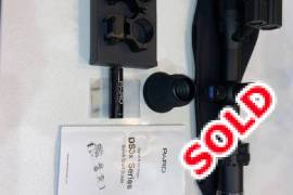 PARD DS35-50 RF, PARD DS35-50 RF Day/Night scope. In an almost brand new condition. All original sticker protectors still on and all original accessories. 
Love the scope just dont have time to put it to its potential. 