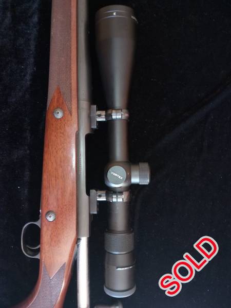 Winchester 375 H&H mod 70, Rifle in good condition. Comes with silencer and a Mercury recoil reduction tube fitted in stock. Scope and rings not included.  Scope and accessories available should the buyer be interested.