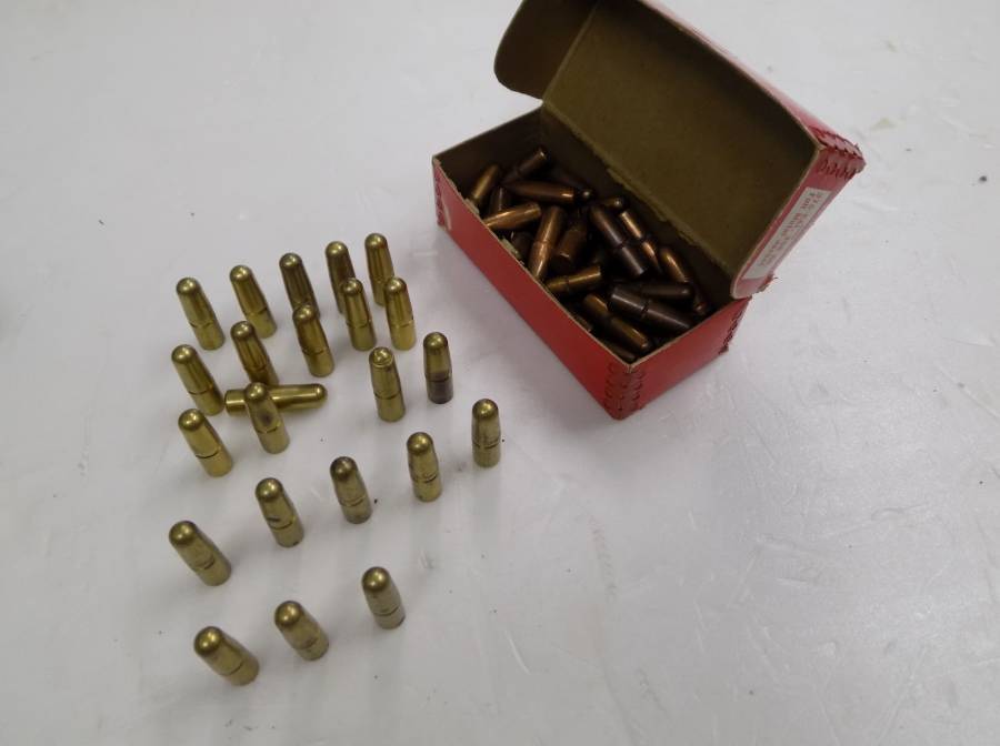 MIXED BOX 375 BULLETS, MIXED BOX COMPRISING 23 PMP SOLIDS (286GRN) AND 30+ MOSTLY 300 GRN BULLETS