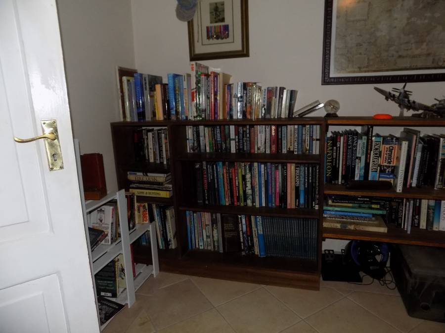 Large book collection, Large personal collection of books with firearms/military themes majority are hard cover