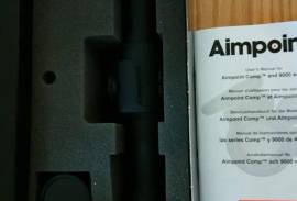 Aimpoint AP 9000 L 2MOA for sale R5600, Aimpoint AP 9000 L 2MOA for sale R5600. This red dot was mounted and attempted sighted but did not work with my .22LR semi-auto rifle. It was then removed. It is basically brand new. Call or whatsapp me Dino on 0835310270
