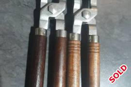.45 BULLET CASTS, .45 Bullet Casts for Sale
1 x RCBS 200 grain
1 x RCBS 230 grain 
Barely used - excellent condition
R600 each