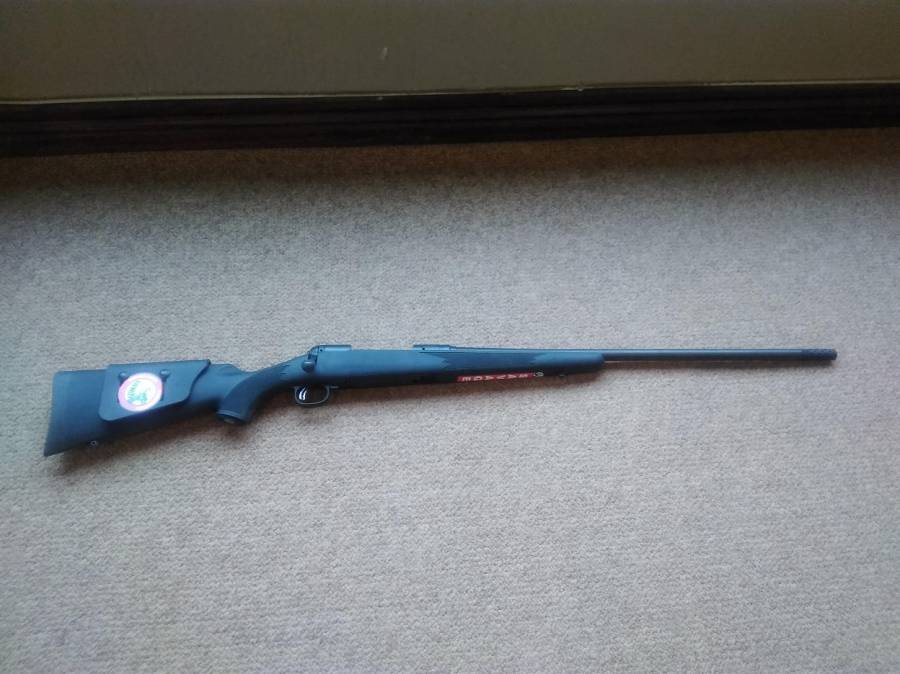 Savage LRH .300 Win Mag [Brand New], Savage LRH in 300 win mag 26 inch brarell , Floating Stock with Accutriger.
Rifle has never been shot , still has original factory oil in it.
Inculded is the full Lee Die Set that is also brand new and never been in a press.
Also 100 brand new Brass and 100 Hornady match grade bullets
Please contact Johan on 0833271136