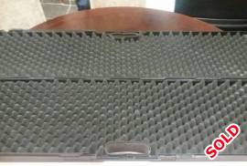 Moulded Rifles Cases, 2 Rifle moulded rifle carry cases, 2 available at R1300 each or R2300 for both.