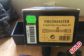 Nikon Fielmaster 6-18x40 Sidefocus Matte NP, Nelspruit. Nikon Fieldmaster 6-18x40 Sidefocus Matte NP 