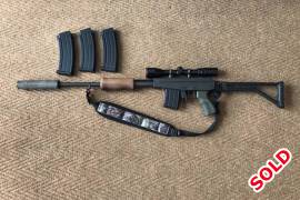 Mr, This is a very nice rifle and extremely accurate, The rifle comes with a fitted silencer and a Pallux 3-9x40 scope, 3 x 30 Round Magazines and 1 x 12 Round Magazine as well as 100 brass cases for reloading and 50 rounds. No special status needed to have this firearm as it is pump action. The rifle will be booked into dealer stock. Please feel free to whatsapp me on 072 610 5791