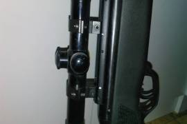 Gamo CFX, Gamo CFX in 5.5mm with Nitro Piston Conversion and 4x scope and hundreds of pellets.
Less than 100 pellets fired