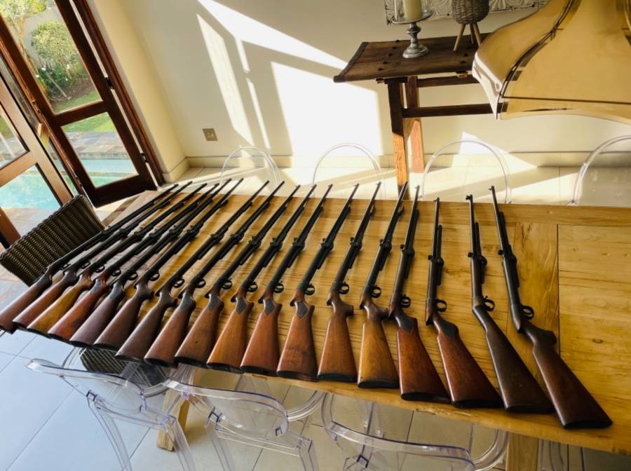 Bsa air rifle collection , A 18 air rifle collection of some of the scarcest Bsa models of vintage air rifles for sale selling also apart but would like a offer on the lot of 18 pm me for more info Vinatge pre 1920s vintage Bsa air rifles collection ! 