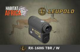 LEUPOLD RX-1600I TBR/W RANGEFINDER, When it comes to versatile, accurate rangefinders, the Leupold RX-1600I TBR/W Rangefinder is the Jack of all trades. Whether you’re dinging steel at incredible distances, tracking down that trophy of a lifetime, or sitting in a stand with a bow, the RX-1600i TBR/W won’t let you down. Our True Ballistic Range® (TBR®) technology takes into account the angle of your shot and your rifle’s ballistics to put you dead on every time. An easy-to-read red OLED display and rubber armor coated aluminum body make it the perfect rangefinder for any adventure.
