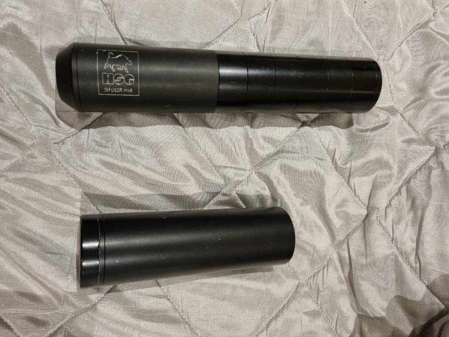 Silencer 7mm, Silencer 7mm
comes with normal and heavy profile barrel adapter
M18