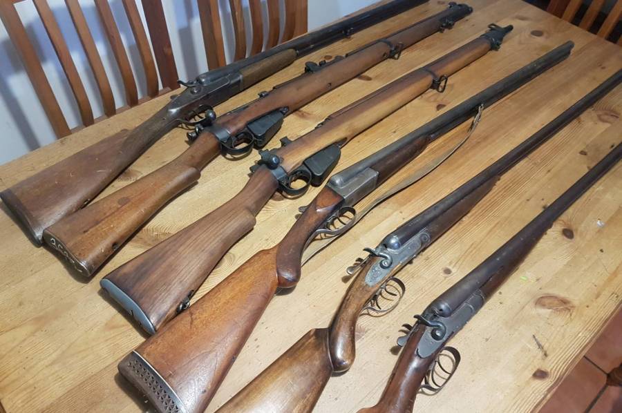 Deactivated Rifles , Deactivated Rifles for Sale
Lee Enfields
Lee Metford
Double Barrel Shotguns
Martini Henri 
Black Powder & More.. 
Swops & Trades also welcome.
Prices R2000 - R 6500 (Additional information will be given as need be)
Whatsapp Welcome - 076 581 4858 - Petrus
 