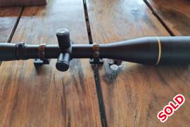 leupold 6.5-20x50 target dot for sale or swap , Looking for n buyer for the scope or willing to swap for an other leupold 6.5-20x50 with varmit or fine duplex rectical contact me +27 83 640 4233 price neg