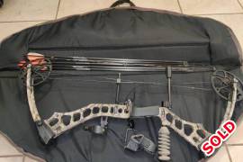 Mission Riot 28, The bow was hardly used. Includes the release and 6 arrows, simple bag.
Selling since it is just lying around and hasn't been used in years.