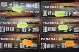 Federal Fusion .300 win 165gr,  Brand new Federal Fusion .300 win 165gr !!!