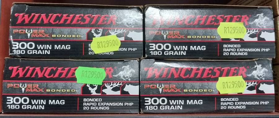 Winchester Power max .300 win 180gr, Brand new Winchester Power max .300 win 180gr !!!