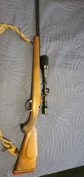 For Sale: .338 Win Mag Musgrave Truvelo , .338 Musgrave Truvelo varmint barrel, with Barska scope, Silencer, buffalo leather gunbag and +-30 fired brass all included.  