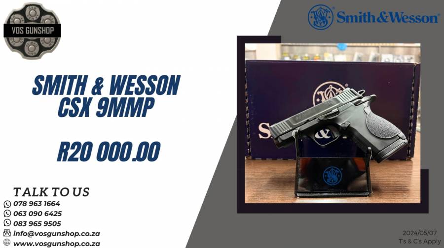 SMITH&WESSON 9mmP CSX 10/13ROUND PISTOL