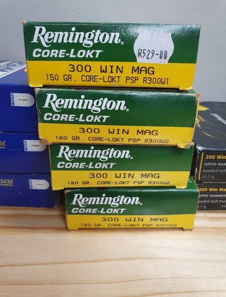 Tumbled Remington 300wm Brass casings