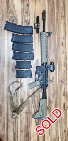Smith & wesson m&p 15 moe magpul edition, R 32,000.00