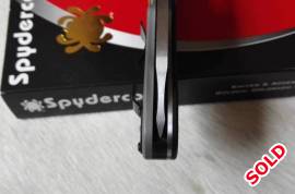 Spyderco Tuff, 
Spyderco Tuff Edge has been sharpened, otherwise Like new in box R4500


Shipping is R100 via overnight courier otherwise collection available in cape town


