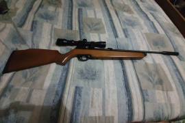Artemis CO2 .22cal Air rifle, Artemis CO2 air rifle for sale.  3-7 x 32 Rhino scope.  8 shot mag.  Some CO2 cannisters. Make me a offer.