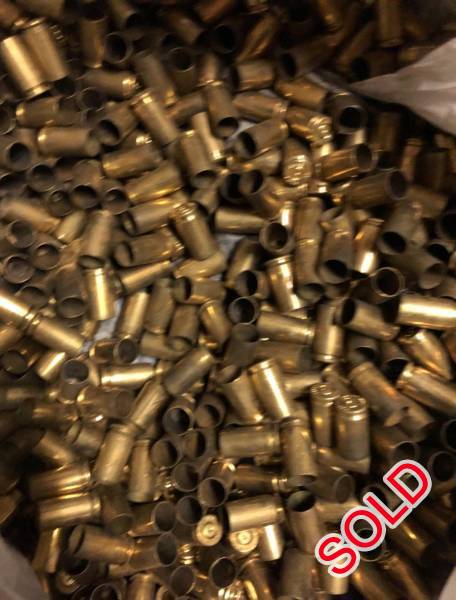 Once Fired 9mm Brass, Once fired 9mm Brass cases. I’m in Pretoria 
Call or WhatsApp 0833145174

Majority is S&B about 70% -80%