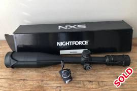 Nightforce NXS 8-32X56 , Nightforce NXS 8-32X56 NXS 8-32x56 .125MOA NP-2DD.
R30 000 including postage, neg..