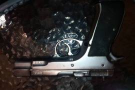 CZ75 9MM (OLD VERSION), CZ75  9mm Parabellum
Chrome finish
1 magazine extra
Pacmeyr grips
* NOT COMPACT VERSION
 