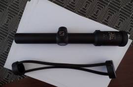 Zeiss Diavari M 1,1 - 4 x24 T* ZM/VM Rail Mount, Purchased for a DG Rifle and never used.
ZM/VM Rail mount
NON Illuminated
Please see reticle in images
In very good condition
Make me an offer
 