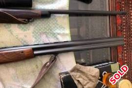 Brno 12Br o/u shotgun, BRNO SHOTGUN O/U 12 BR. PERFECT CONDITION WITH EJECTORS AND 2 3/4 CHOKE. VERY WELL LOOKED AFTER.