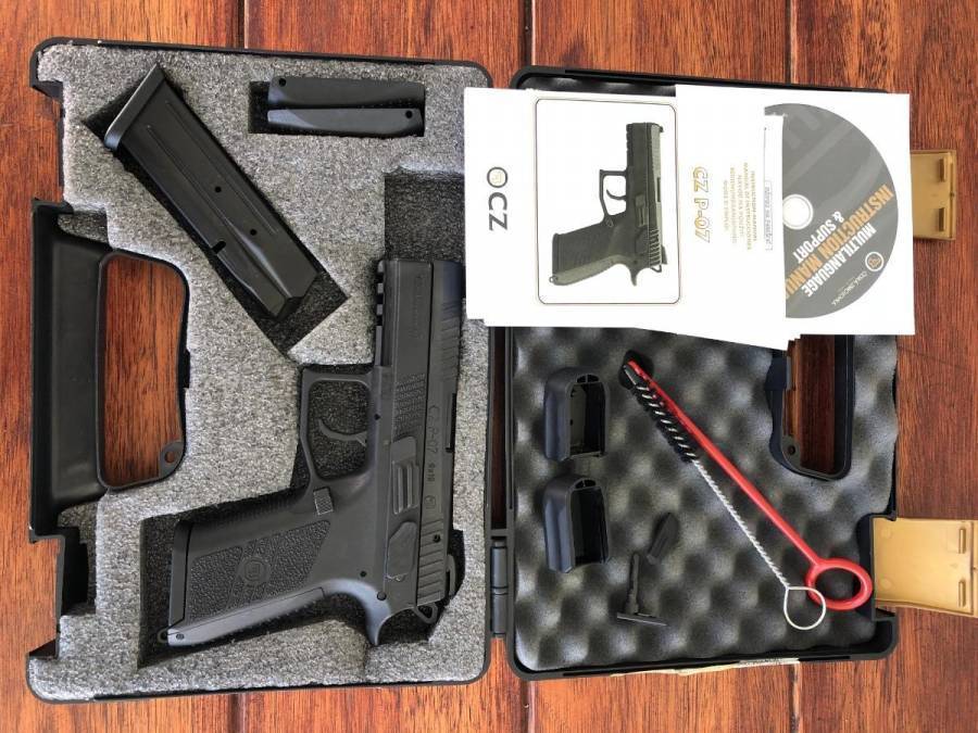 Pistols, Single Shot Pistols, CZ P-07 9mm in Excellent Condition + Ammo, R 8,500.00, CZ, P-07, 9mm, Like New, South Africa, Eastern Cape, East London