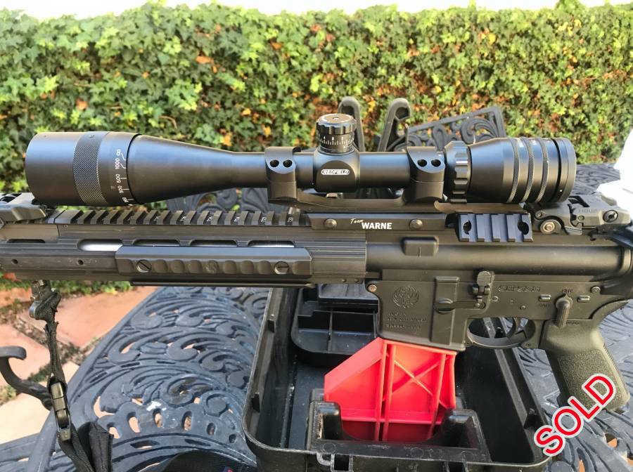 Redfield 6-18X44 Tactical scope, Redfield Battlezone 6-18X44 tactical scope with Warne AR15 mount, complete with all accessories and packaging, never actually used