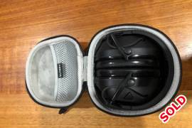 Peltor blue tooth ear muffs, Peltor tactical 500 blue tooth noise canceling ear muffs. can take calls and listen to music. Awesome for any noisy environment.
new condition 